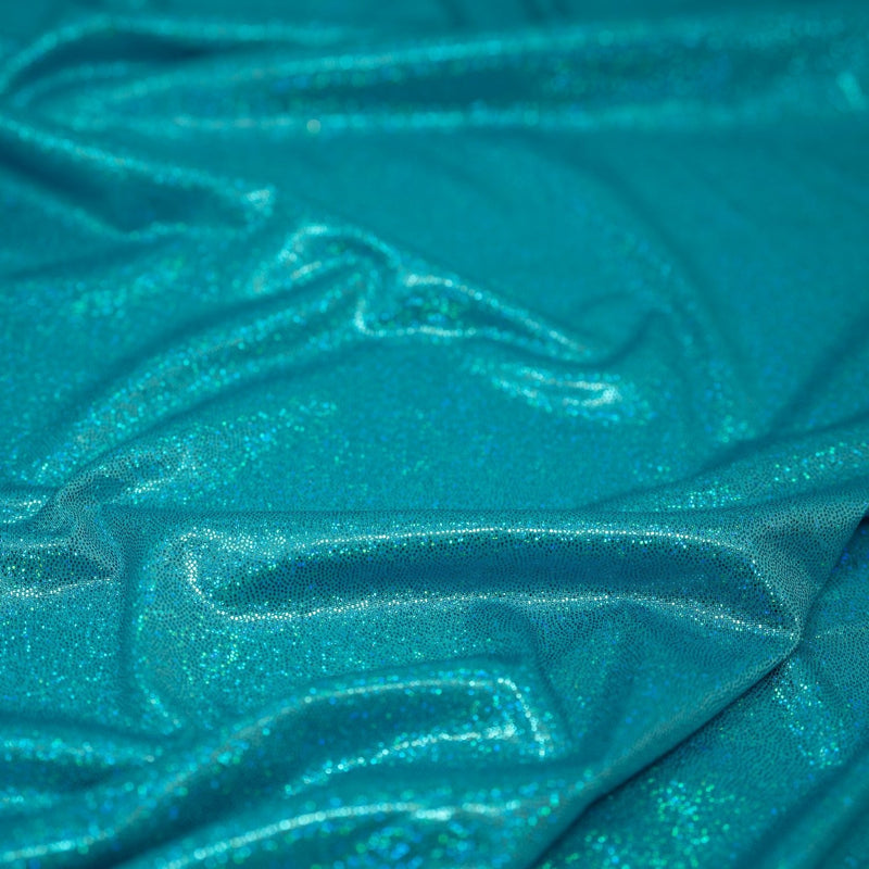 Mini Sparkle Foiled Spandex Fabric | Blue Moon Fabrics