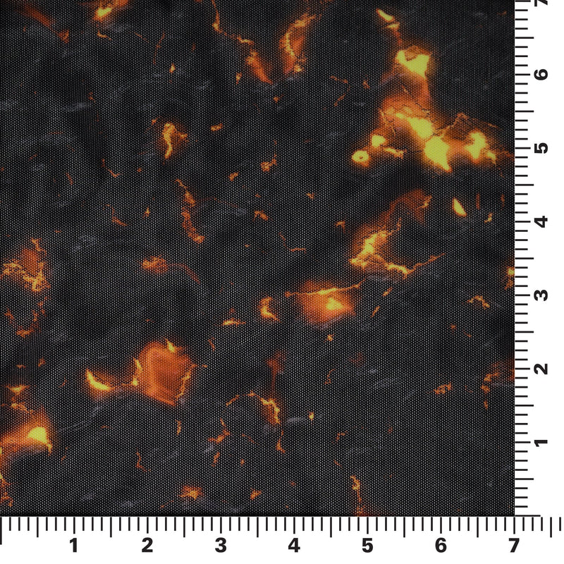Molten Magma Printed Power Mesh Fabric | Blue Moon Fabrics