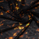 Molten Magma Printed Power Mesh Fabric | Blue Moon Fabrics