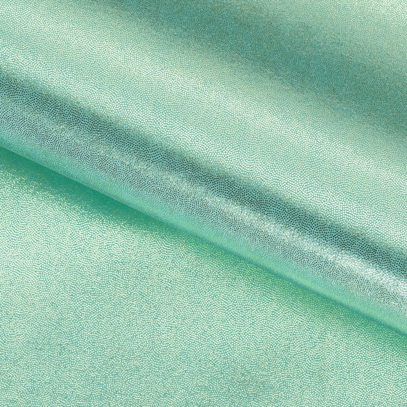 Mystique Foiled Spandex Fabric | Blue Moon Fabrics
