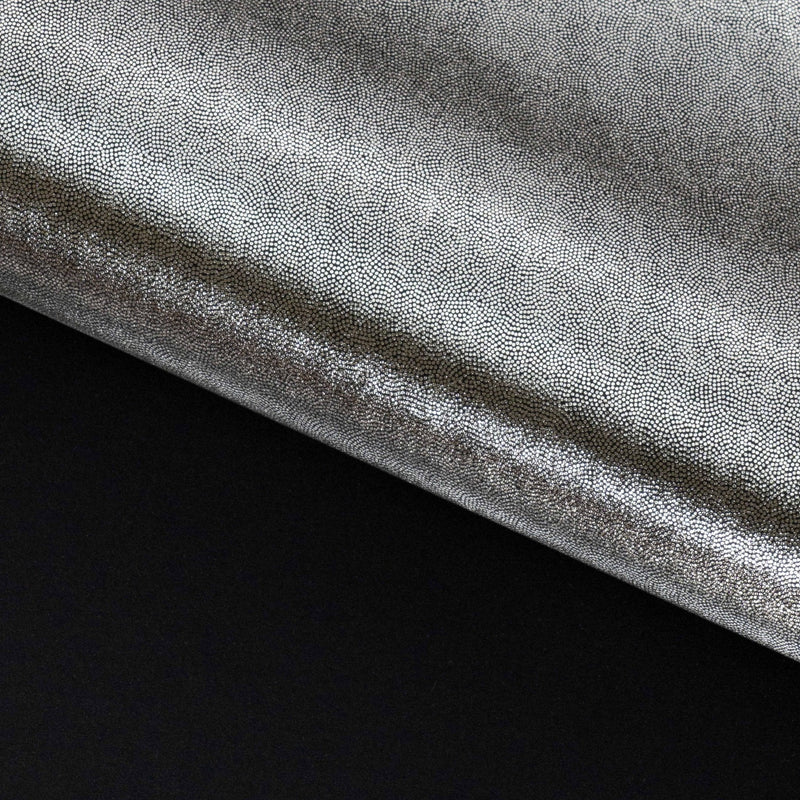 Mystique Foiled Spandex Fabric | Blue Moon Fabrics