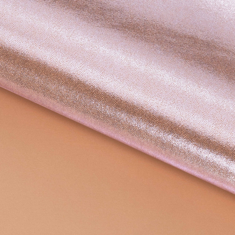 Mystique Foiled Spandex Fabric | Blue Moon Fabrics