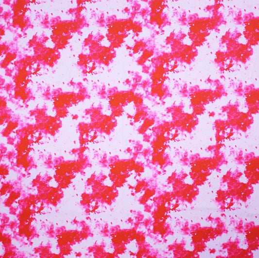 Pink Tie Dye Printed Spandex | Blue Moon Fabrics