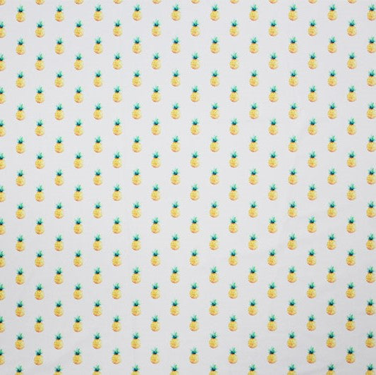 Pineapple Printed Spandex | Blue Moon Fabrics