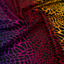 Multicolor Safari Spots Printed Spandex Fabric | Blue Moon Fabrics