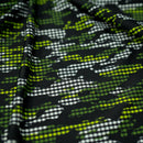 Camouflage Plaid Printed Spandex Fabric | Blue Moon Fabrics