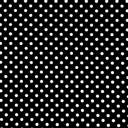 Polka Dot 1/4" Printed Spandex | Blue Moon Fabrics