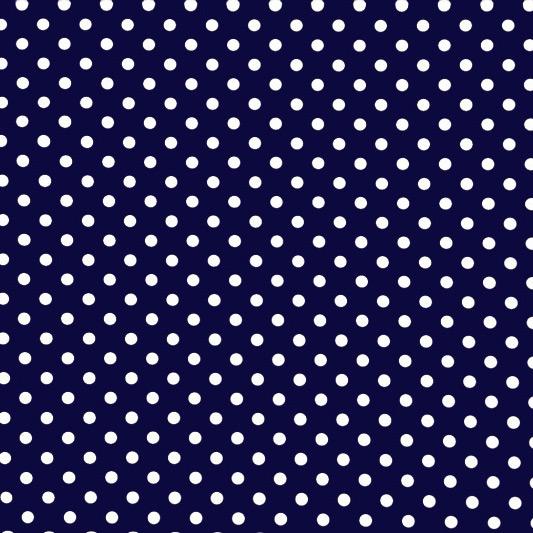 Polka Dot 1/4" Printed Spandex | Blue Moon Fabrics