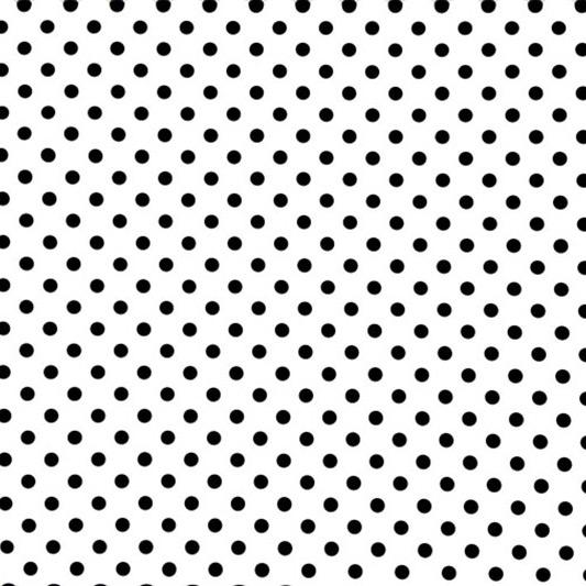 Polka Dot 1/4" Printed Spandex | Blue Moon Fabrics