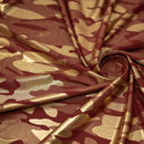 Nugi Foil Printed Spandex Fabric | Blue Moon Fabrics