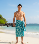 Plumeria Vine Poly Cotton Fabric | Islands Fabric