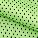 Polka Dot Flocked Stretch Mesh Fabric | Blue Moon Fabrics