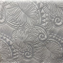 Polynesian Tribal Embossed Fabric | Polyester | Islands Fabric