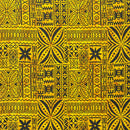 Third image of Polynesian Motif Barkcloth Fabric