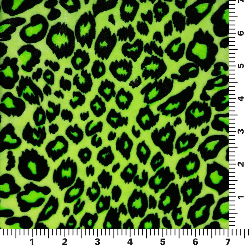 Pug Leopard Primo Stretch Velvet Fabric | Blue Moon Fabrics