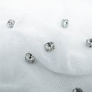 Stellar Rhinestone Stretch Mesh Fabric | Blue Moon Fabrics