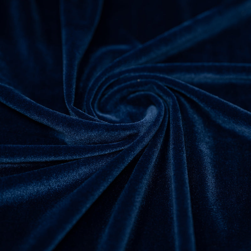 Regal Matte Stretch Velvet Fabric | Blue Moon Fabrics