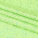 Robins Egg Speckle Spandex Fabric | Blue Moon Fabrics