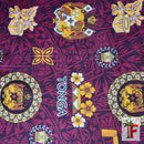 Royal Tonga Crest | Polyester Dobby Fabric | Islands Fabric