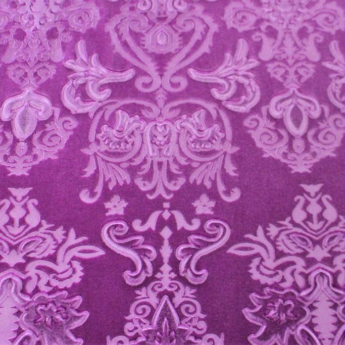 Royalty Embossed Stretch Velvet Fabric | Blue Moon Fabrics