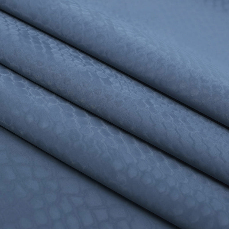 Serpent Polyester spandex Slick Vinyl Fabric | Blue Moon Fabrics