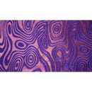 Sonic Swirl Embossed Foiled on Stretch Velvet Fabric | Blue Moon Fabrics