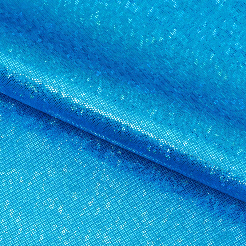 Shattered Glass Foiled Spandex Fabric | Blue Moon Fabrics