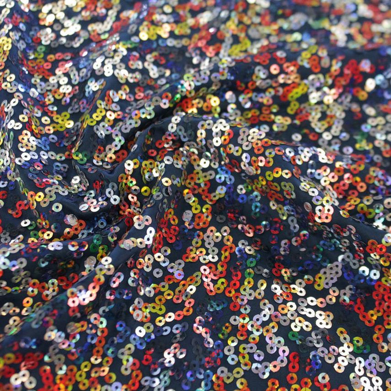 Skittles Spandex Sequin | Blue Moon Fabrics