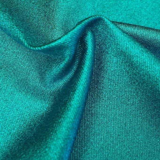 Sleek Foiled Stretch Twill | Blue Moon Fabrics