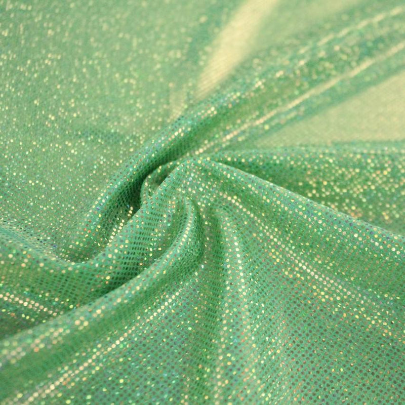 Sparkles Foiled Spandex Fabric | Blue Moon Fabrics