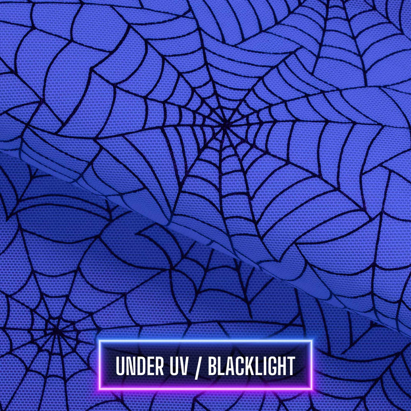 Spiderweb Foiled Mesh Spandex Fabric | Blue Moon Fabrics