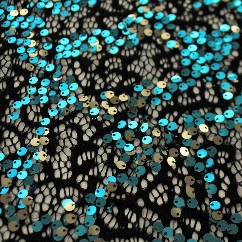 Tango Stretch Lace Sequin | Blue Moon Fabrics