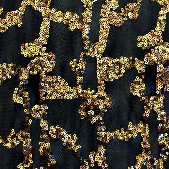 Toni Stretch Mesh Sequin | Blue Moon Fabrics