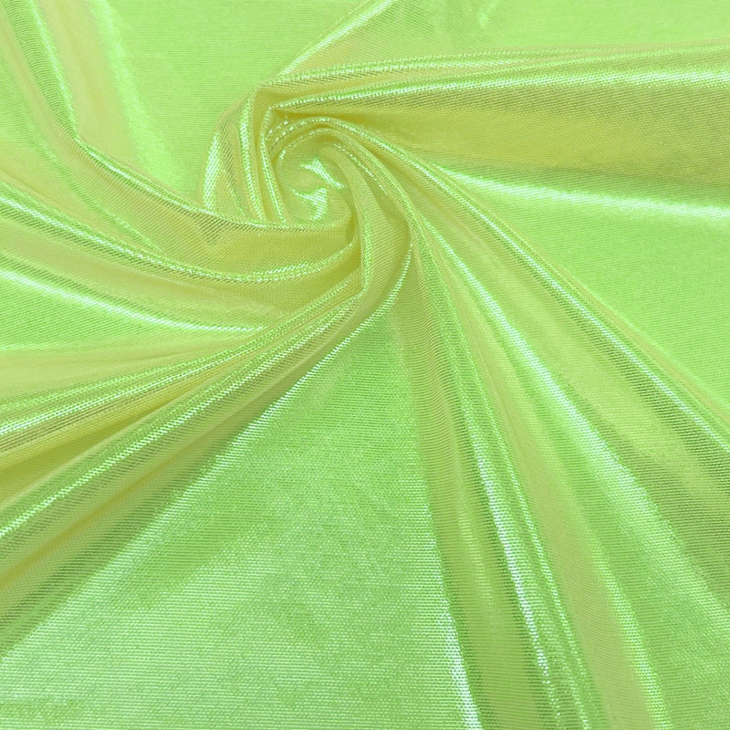 Ultrasheen Foiled Power Mesh Fabric | Blue Moon Fabrics