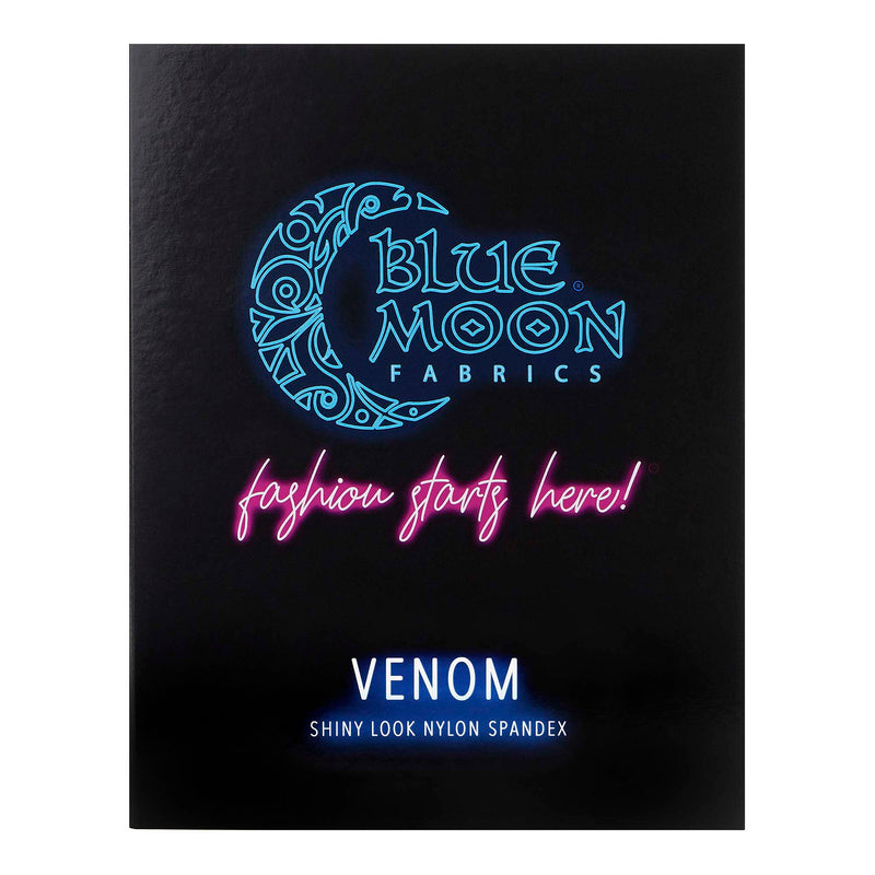 Venom Shiny Look Spandex Color Card | Blue Moon Fabrics