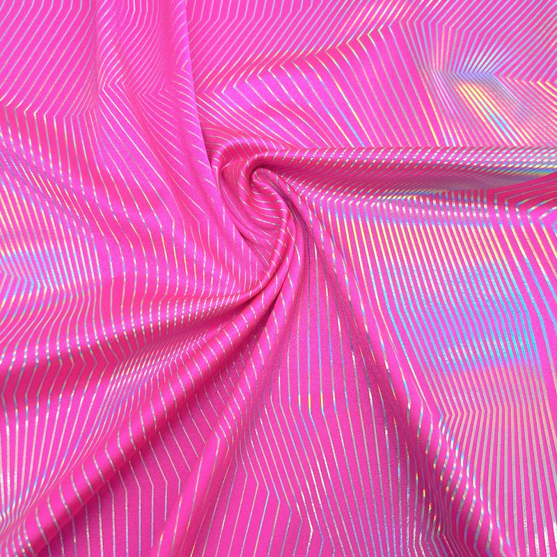 Vision Holographic Spandex Fabric | Blue Moon Fabrics