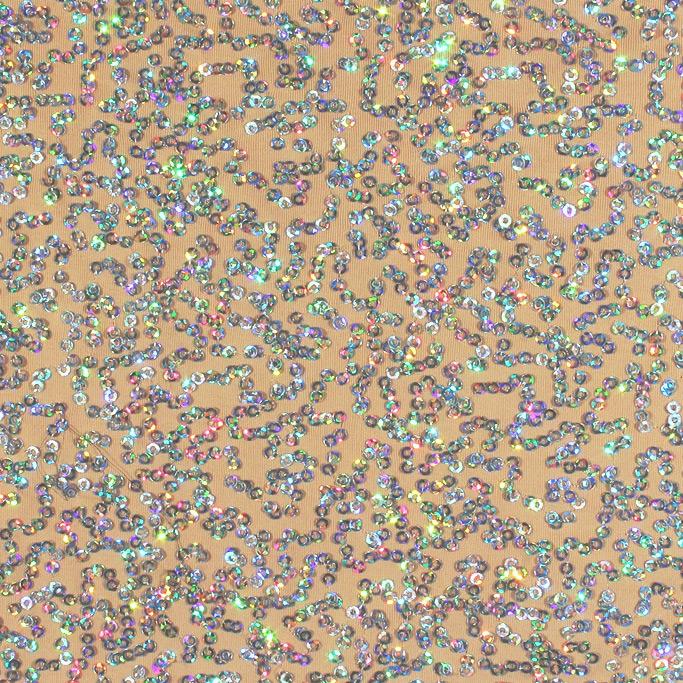 Zsa Spa Spandex Sequin Fabric | Blue Moon Fabrics