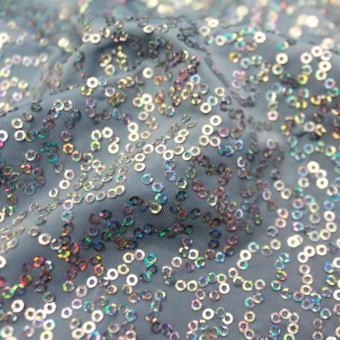 Zsa Spa Spandex Sequin Fabric | Blue Moon Fabrics