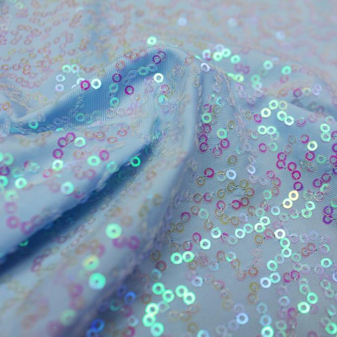 Zsa Zsa Pearl Spandex Sequin | Blue Moon Fabrics