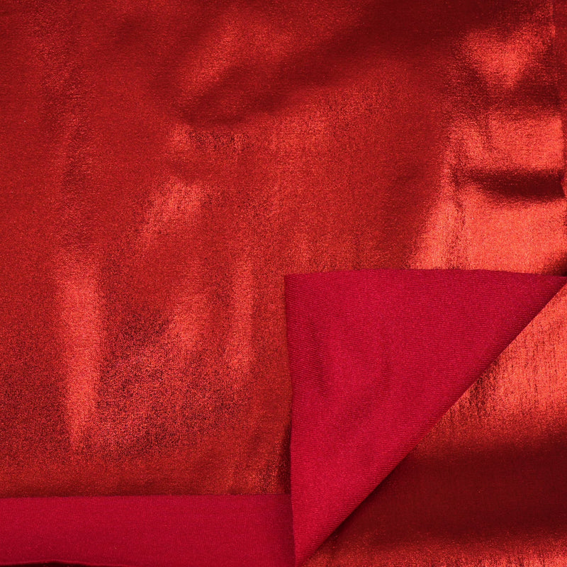 All Over Foil Nylon Spandex Fabric | Blue Moon Fabrics