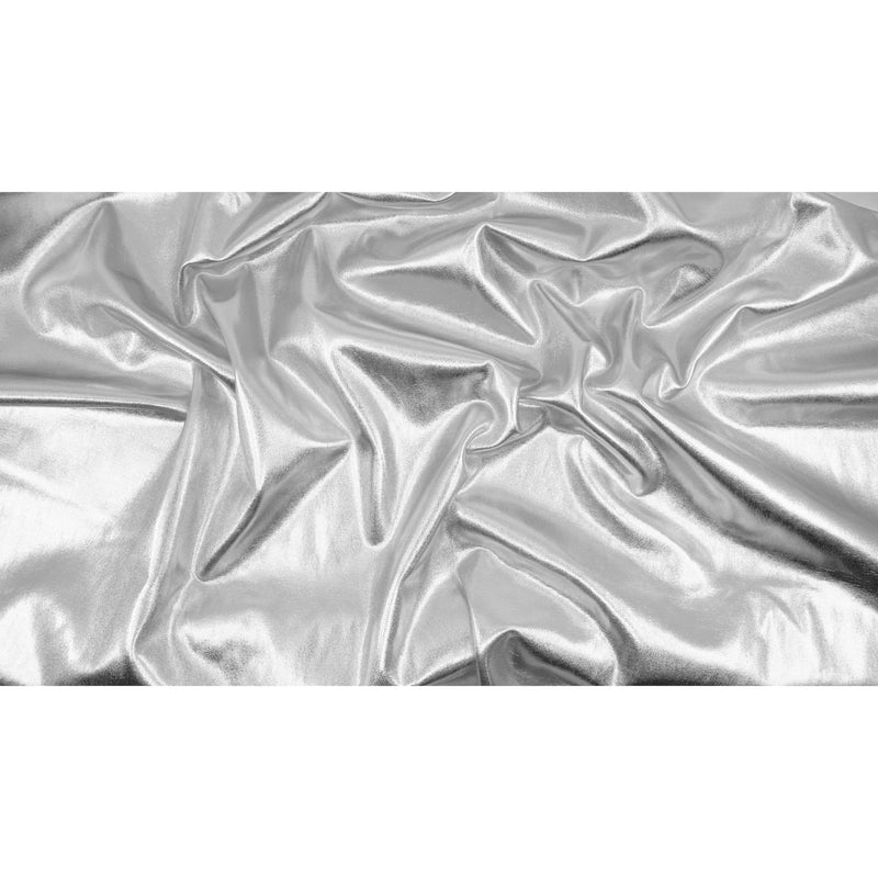 All Over Foil Nylon Spandex Fabric | Blue Moon Fabrics