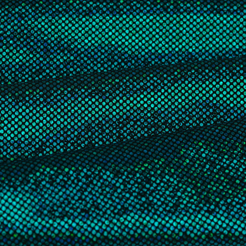 Sparkles Foiled Spandex Fabric | Blue Moon Fabrics