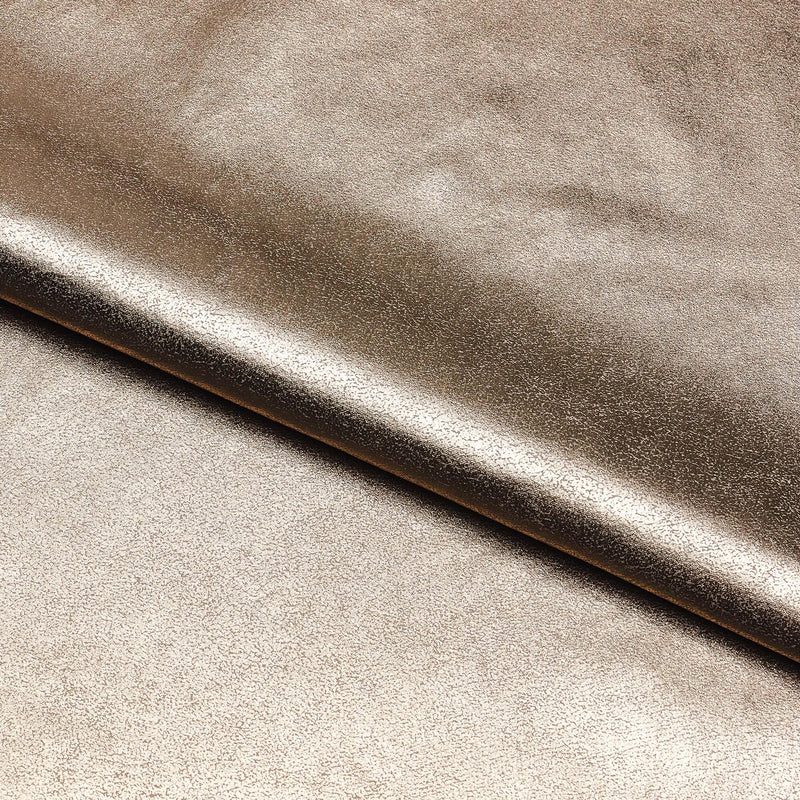 Recycled EcoTechFlex Distressed Foiled Spandex Fabric | Blue Moon Fabrics