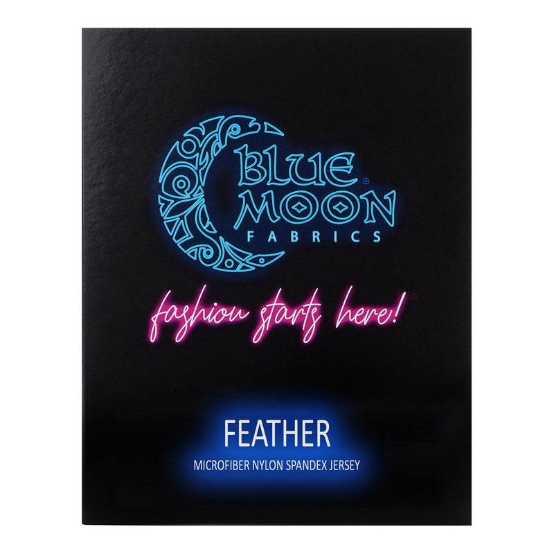 Feather Microfiber Nylon Spandex Jersey Color Card | Blue Moon Fabrics