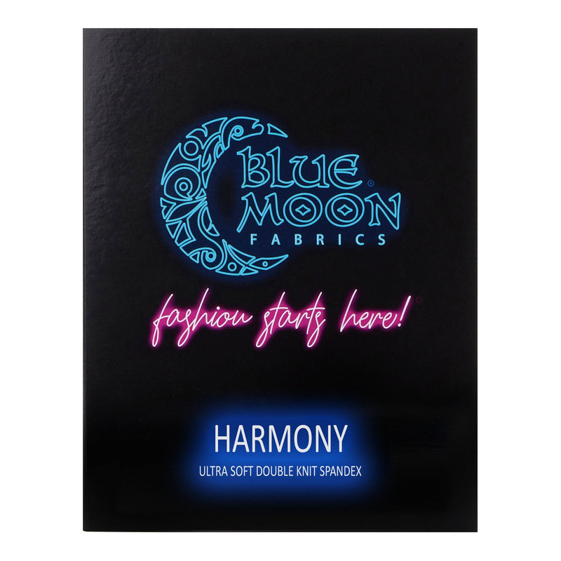Harmony Ultra Soft Double Knit Spandex Color Card | Blue Moon Fabrics