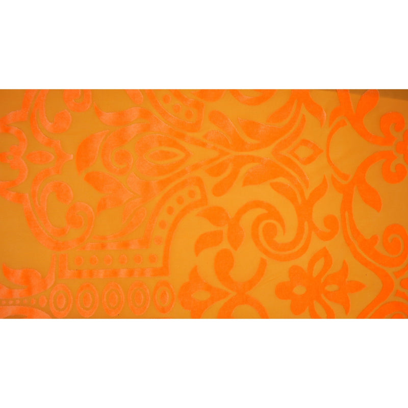 Ice Burnout Stretch Velvet Fabric | Blue Moon Fabrics