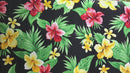 Dual Color Tropical Clusters Peachskin Fabric | Islands Fabric