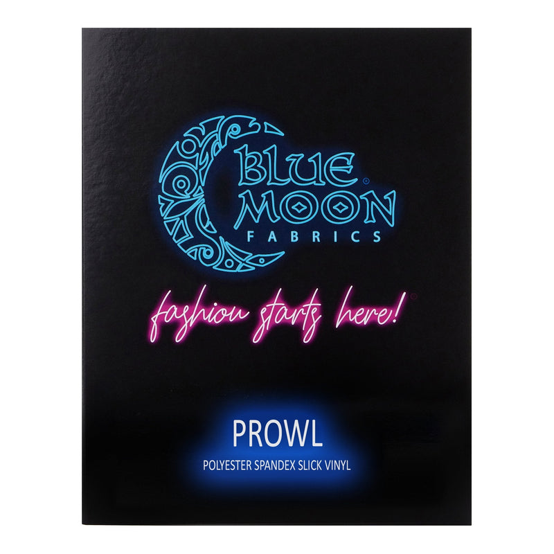 Prowl Polyester spandex Slick Vinyl Color Card | Blue Moon Fabrics