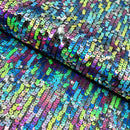 Space Jam Stretch Mesh Sequin Fabric | Blue Moon Fabrics
