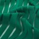 Striped Stretch Mesh Fabric | Blue Moon Fabrics